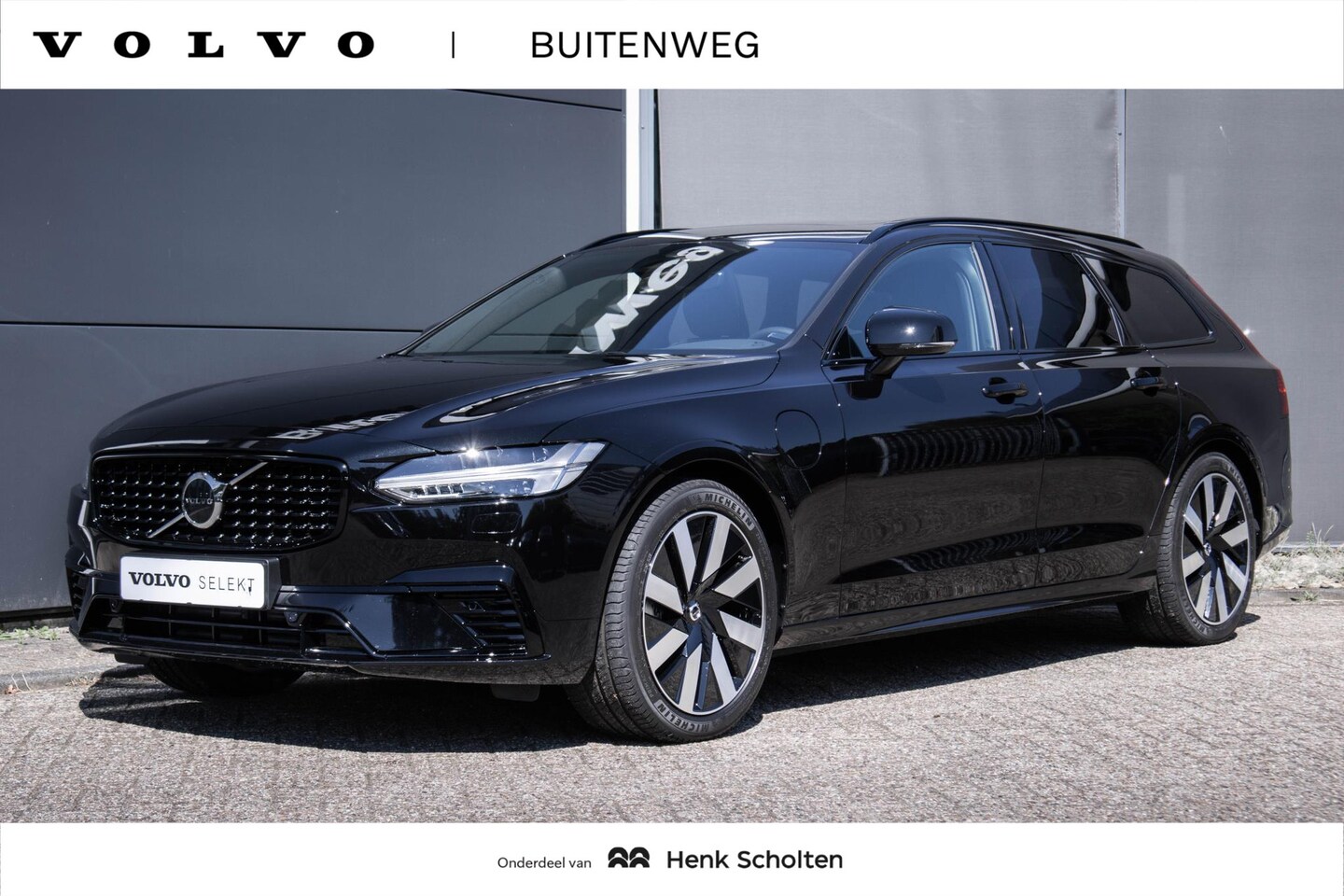 Volvo V90 - T6 Automaat Recharge AWD Ultimate Bright | Long Range | Panoramadak | Nappa leder interieu - AutoWereld.nl