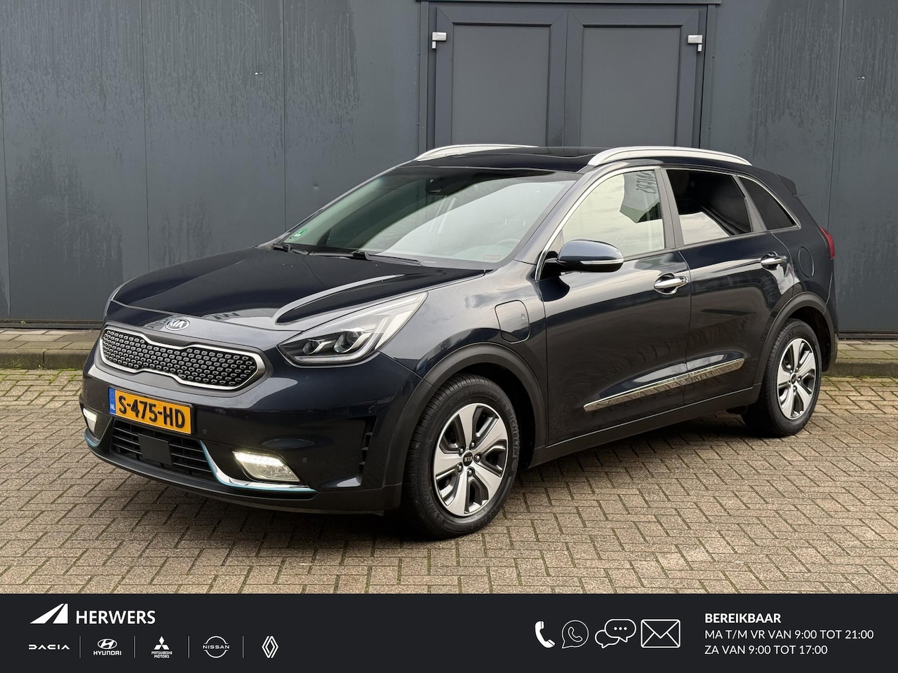 Kia Niro - 1.6 GDi PHEV DynamicLine Trekhaak afneembaar (1300 kg trekgewicht) / Navigatie / Stoelverw - AutoWereld.nl