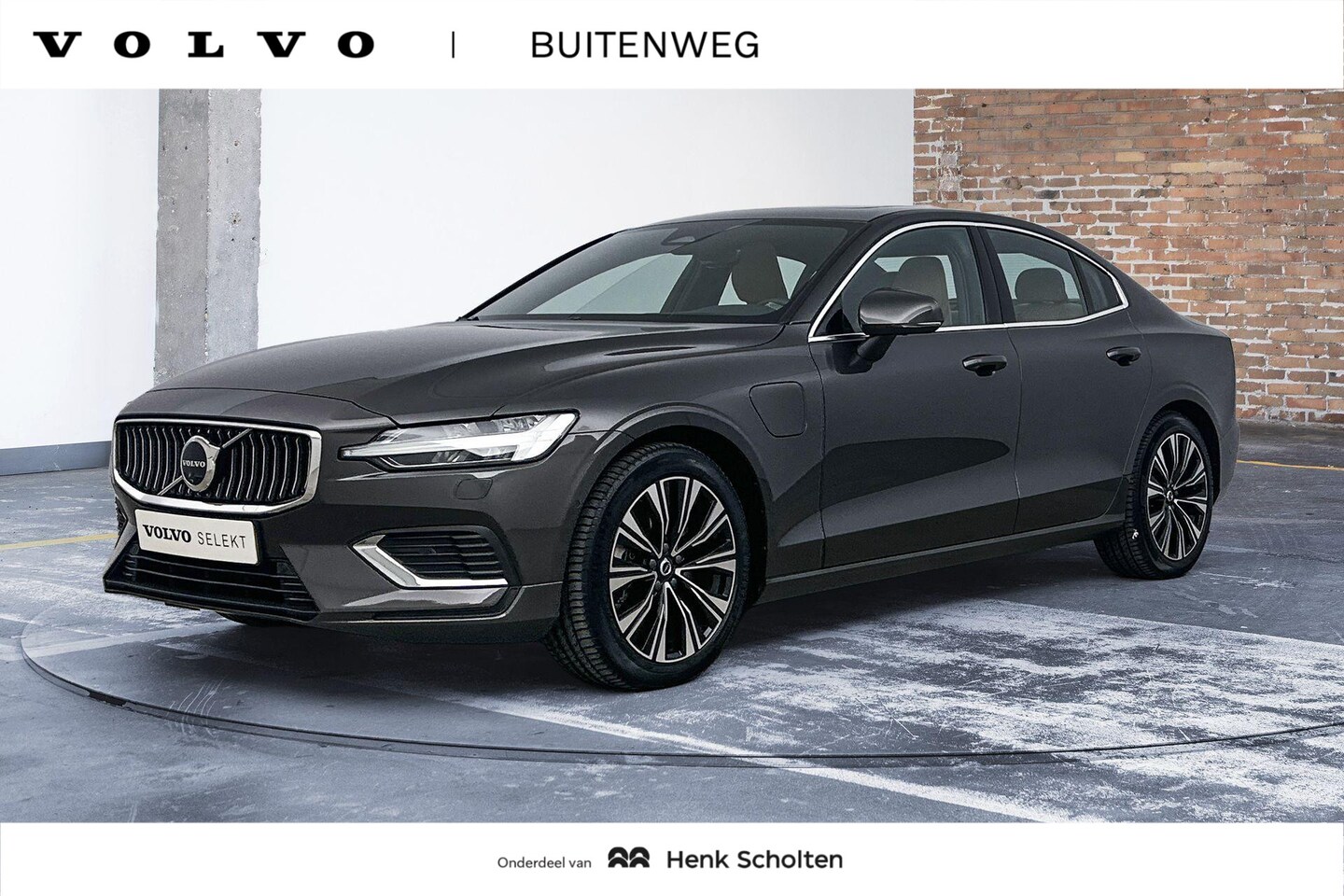 Volvo S60 - Recharge T6 AWD Ultimate Bright | Panoramadak | 360º Camera | Geventileerd Nappa Leder met - AutoWereld.nl