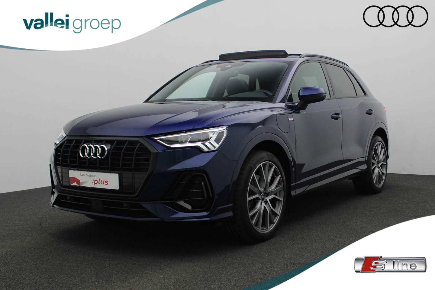 Audi Q3 - 45 TFSI e 245PK S-tronic S edition / S-Line | Pano | Leder/alcantara | Stoelverwarming | C - AutoWereld.nl