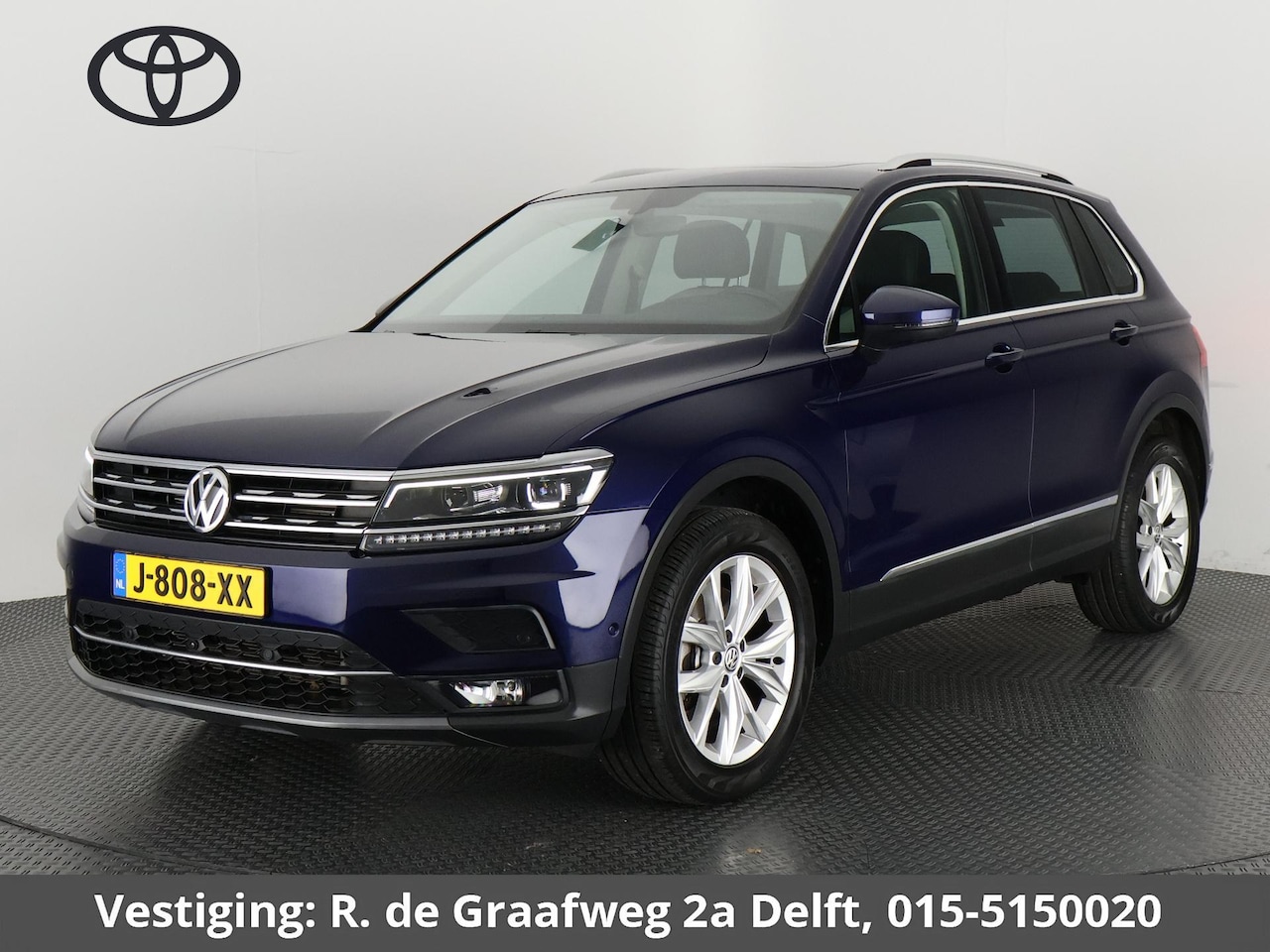 Volkswagen Tiguan - 2.0 TSI 4Motion Highline Business R | 360 Camera | Trekhaak | Vol leer | Stoelverwarming - AutoWereld.nl