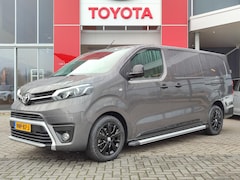 Toyota PROACE Long Worker - 2.0 D-4D 145PK BLACK LINE AUTOMAAT TREKHAAK LEER STOELVERW 2X SCHUIFDEUR NAVI CRUISE APPLE