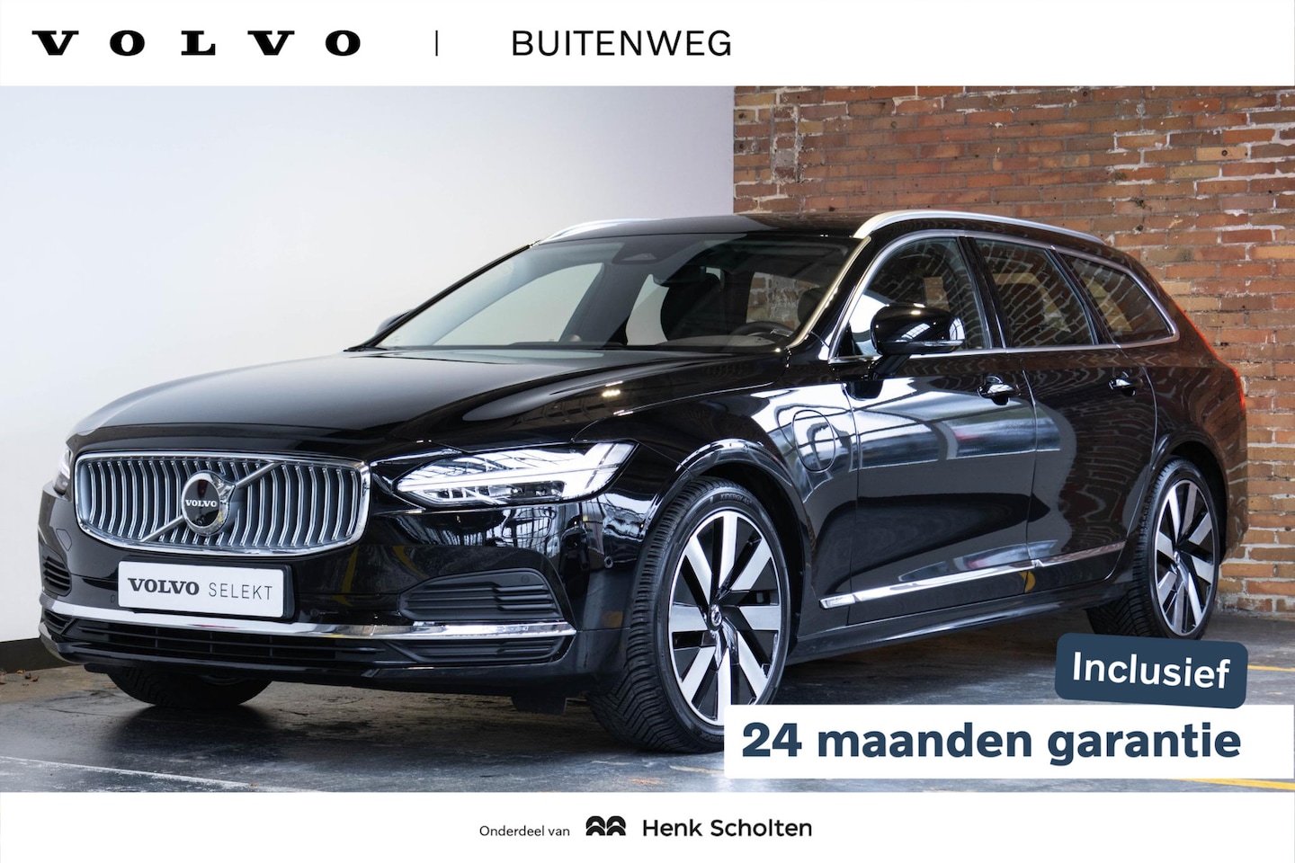 Volvo V90 - T6 Recharge AWD Ultimate Bright | Long Range | Luchtvering | Bowers & Wilkins premium audi - AutoWereld.nl