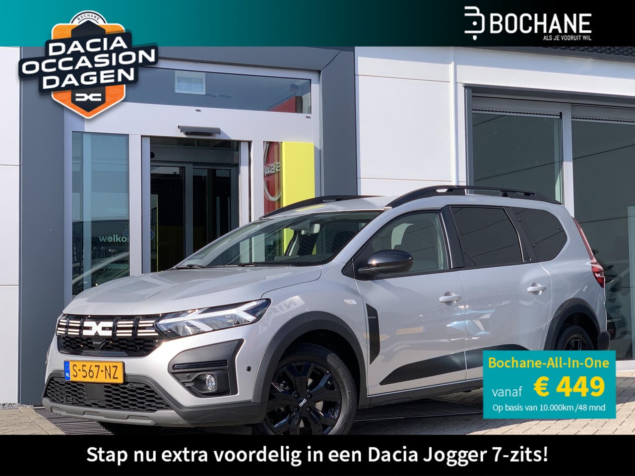 Dacia Jogger - 1.0 TCe 110 Extreme | 7-Persoons | Navigatie | All-in-One € 449,- per maand! - AutoWereld.nl