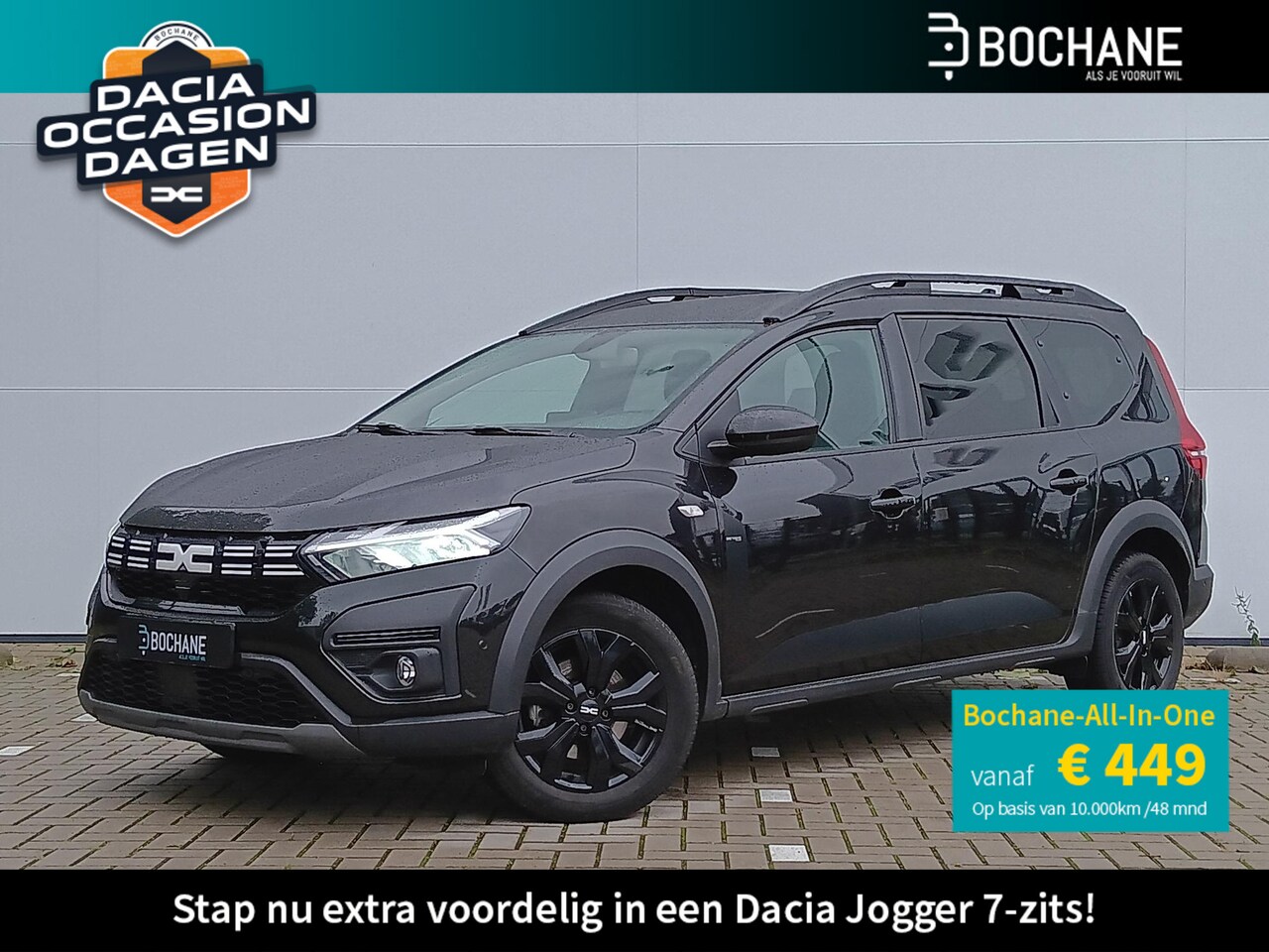 Dacia Jogger - 1.0 TCe 110 Extreme 7p. Navigatie / Parkeersensoren V+A+Camera / Climate Control / Lichtme - AutoWereld.nl