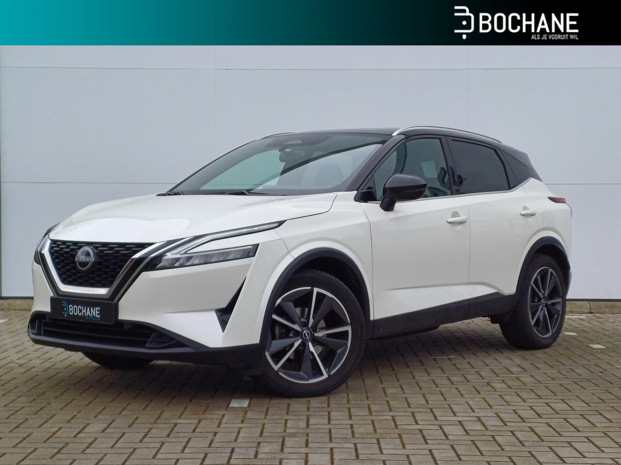 Nissan Qashqai - 1.3 MHEV 158 Xtronic Tekna | Panoramadak | Trekhaak | All-Season banden - AutoWereld.nl