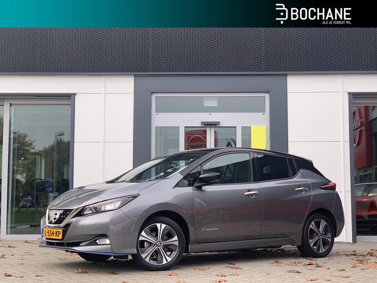 Nissan LEAF - 62 kWh e+ Tekna BOSE | Lederen bekleding - AutoWereld.nl