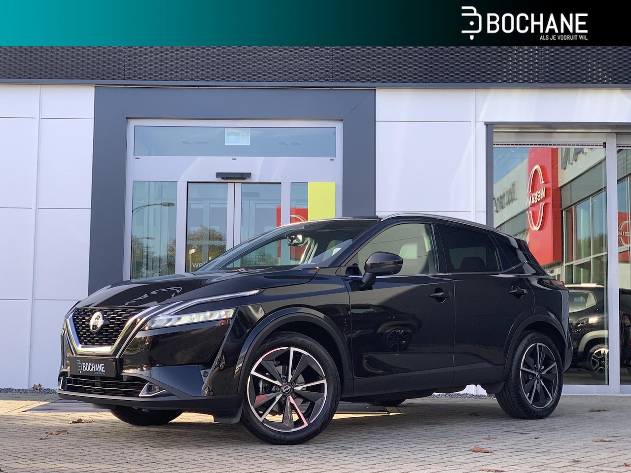 Nissan Qashqai - 1.3 MHEV 158 Xtronic Tekna Plus | Panoramadak |Lederen bekleding | Bose | - AutoWereld.nl