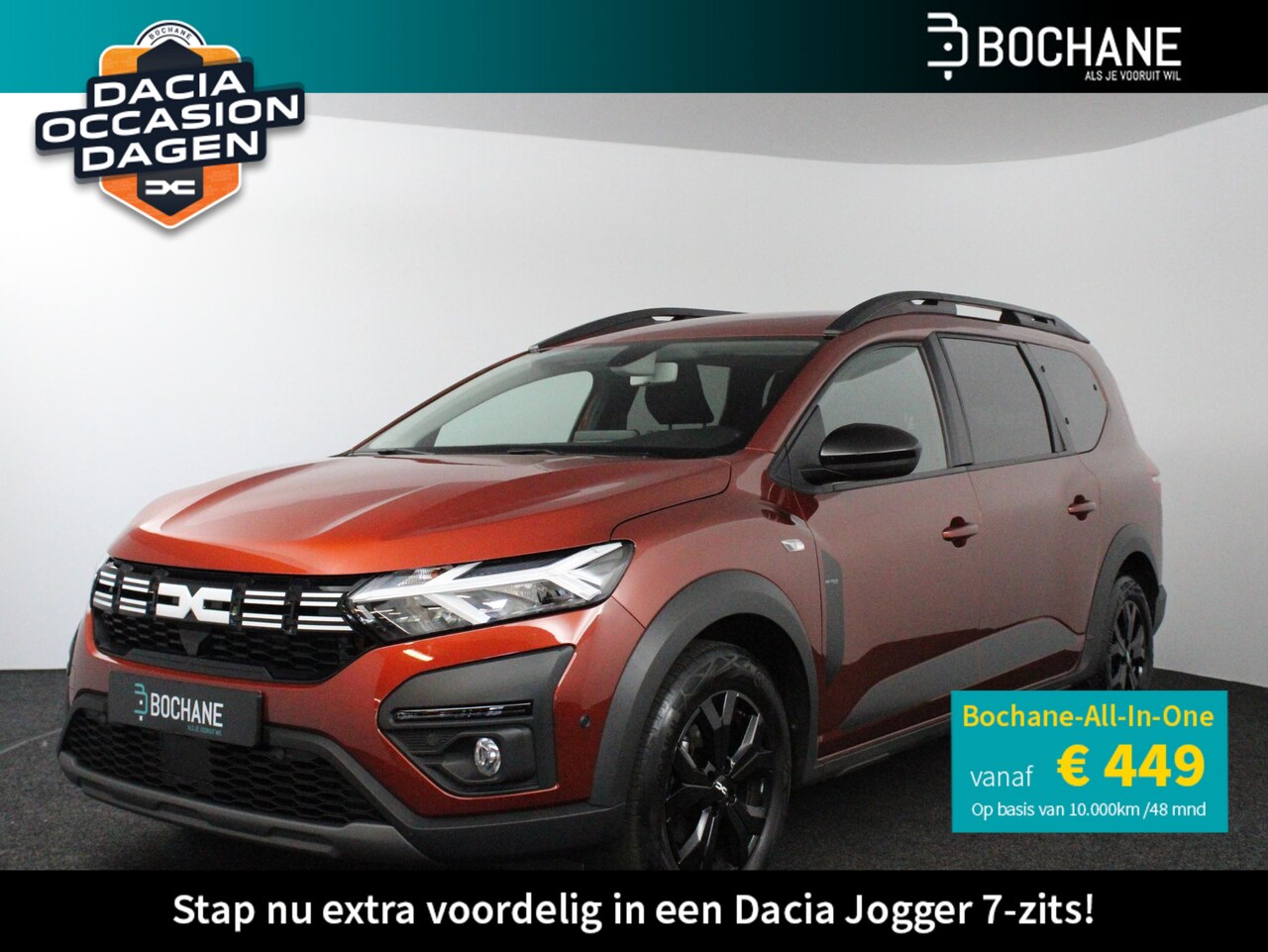 Dacia Jogger - 1.0 TCe 110 Extreme 7p. | 1e eigenaar + dealer onderhouden! | Navi | Clima | Cruise | PDC - AutoWereld.nl