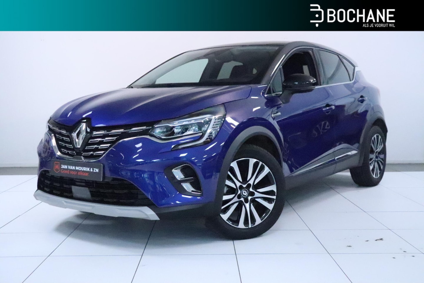 Renault Captur - 1.3 Mild Hybrid 160 EDC Iconic Automaat | BOSE Audio | Leder | 360° Camera | - AutoWereld.nl