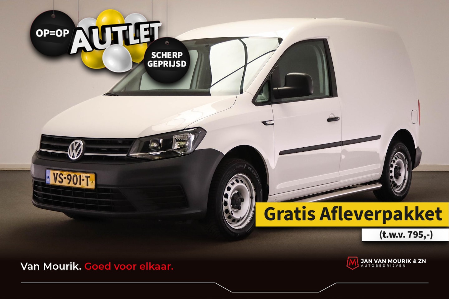 Volkswagen Caddy - 2.0 TDI L1H1 BMT Trendline EURO 6 | AIRCO | DAB | NAVIGATIE | PDC - AutoWereld.nl