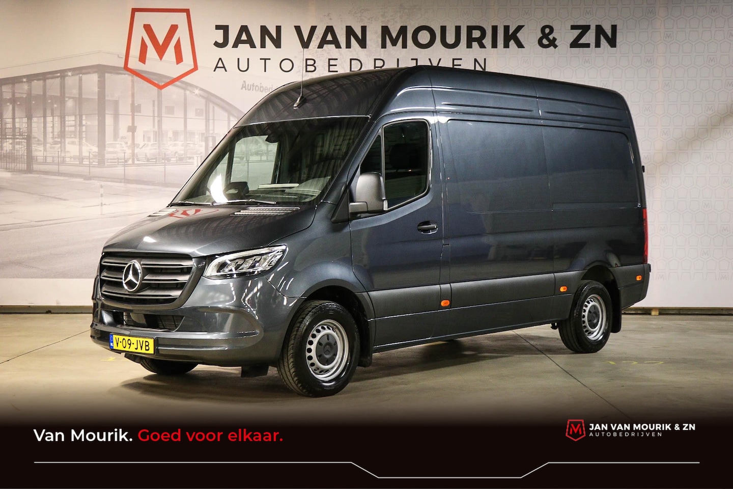 Mercedes-Benz Sprinter - 319 1.9 CDI L2H2 RWD | LICHT & ZICHT / PROFESSIONAL- PACK | LED | COMFORT STOEL | DAB | CA - AutoWereld.nl