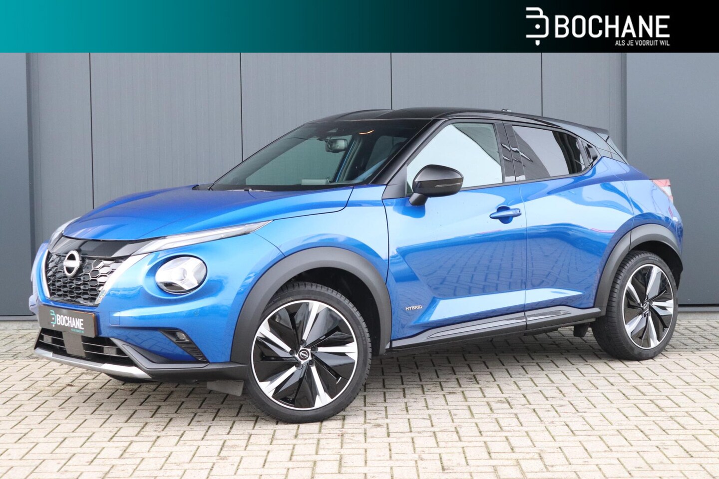 Nissan Juke - 1.6 Hybrid 143 N-Design | Automaat | 19-inch | Cold Pack | Navigatie | 2-Tone - AutoWereld.nl