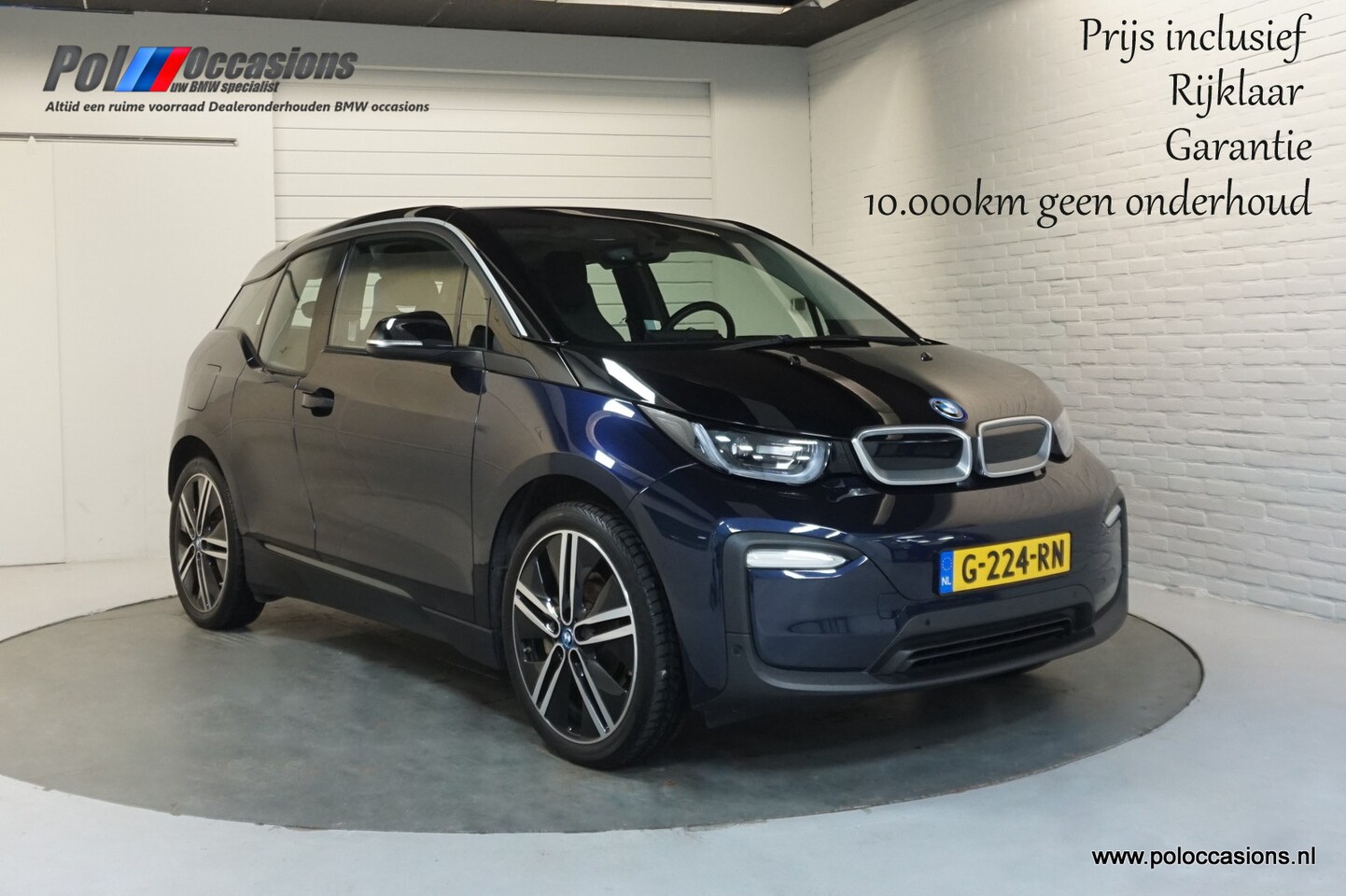 BMW i3 - 120Ah 42 kWh DAB+ | 1e Eign | NL AUTO | Navigatie | Achteruitrijcamera - AutoWereld.nl