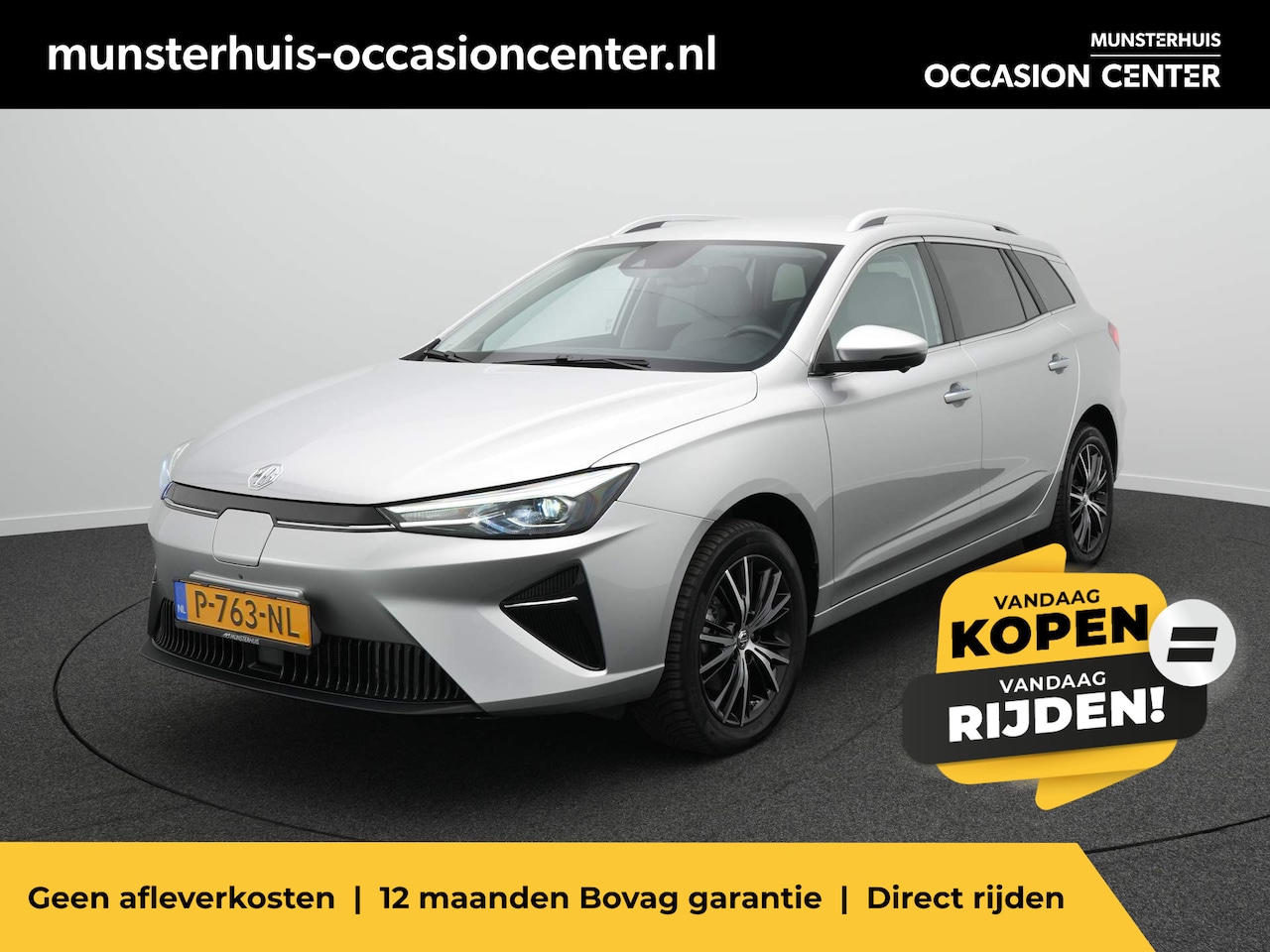 MG 5 - Standard Range Luxury 50 kWh - Stoelverwarming - Adaptieve Cruise Control - AutoWereld.nl