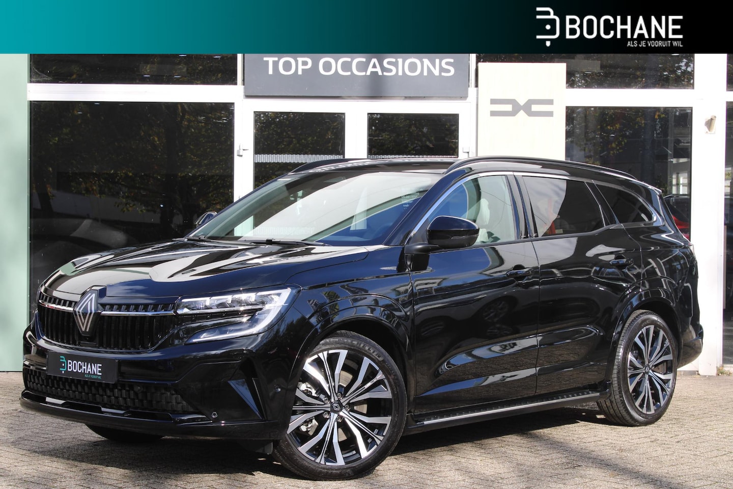 Renault Espace - 1.2 E-Tech Hybrid 200 iconic 7p. | Head up display | Panorama dak | Harman Kardon | Ledere - AutoWereld.nl