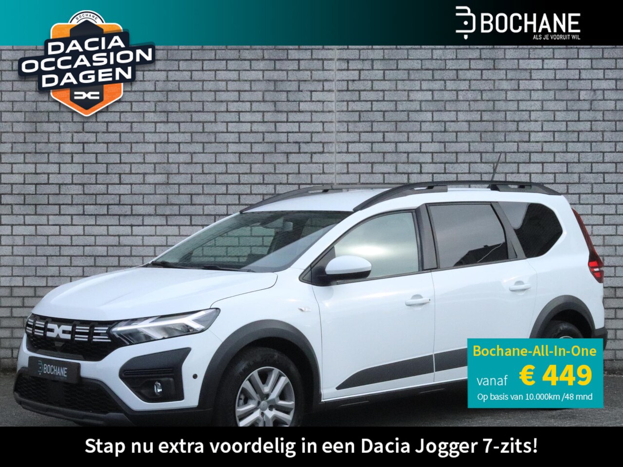 Dacia Jogger - 1.0 TCe 110 Expression | 7-Persoons | Navigatie | Achteruitrijcamera | Dodehoekdetectie - AutoWereld.nl