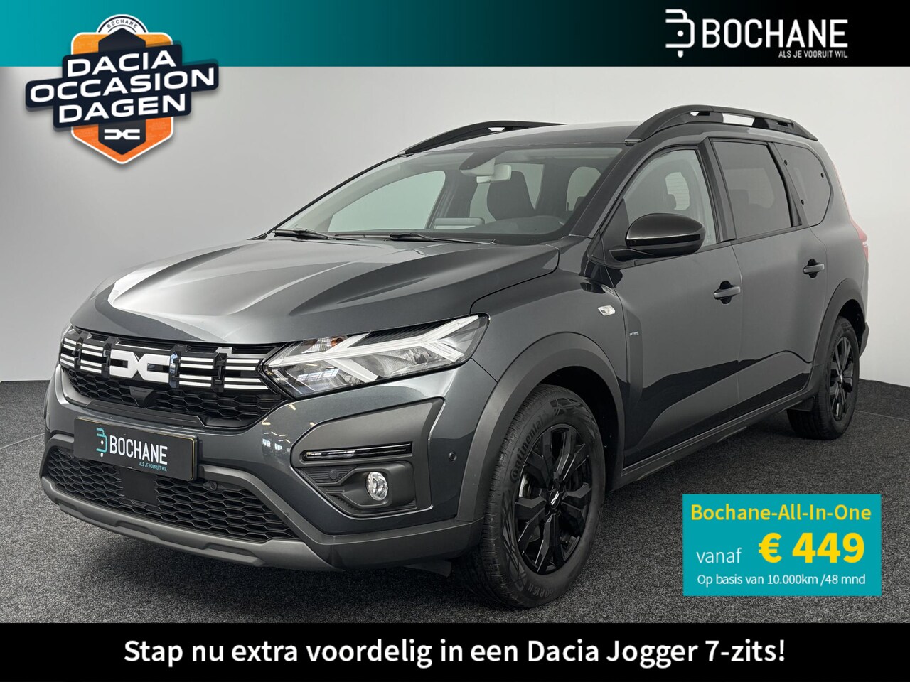 Dacia Jogger - 1.0 TCe 110 Extreme 7p. | 1e eigenaar + dealer onderhouden! | Navi | Clima | Cruise | PDC - AutoWereld.nl