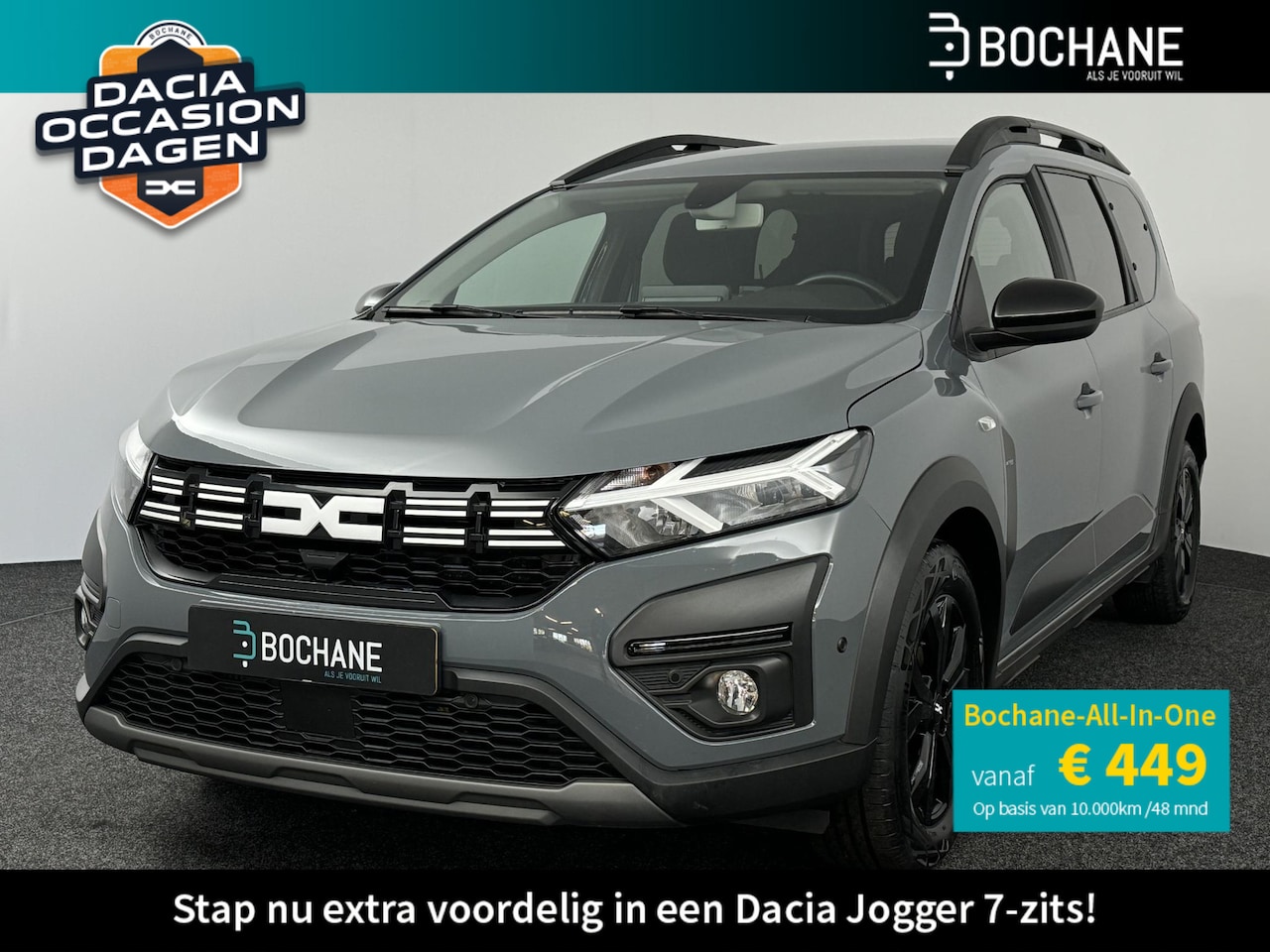 Dacia Jogger - 1.0 TCe 110 Extreme 7p. | 1e eigenaar + dealer onderhouden! | Navi | Clima | Cruise | PDC - AutoWereld.nl