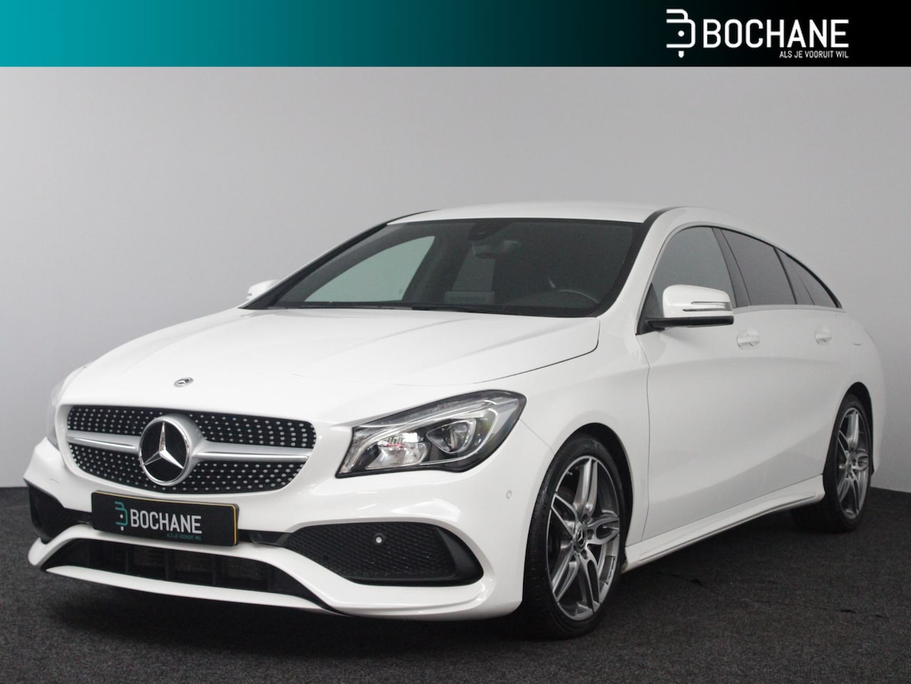 Mercedes-Benz CLA-klasse Shooting Brake - 180 | AMG Line | NL-auto | Navi | Airco | Cruise | Stoelverw. | PDC V+A + Camera - AutoWereld.nl