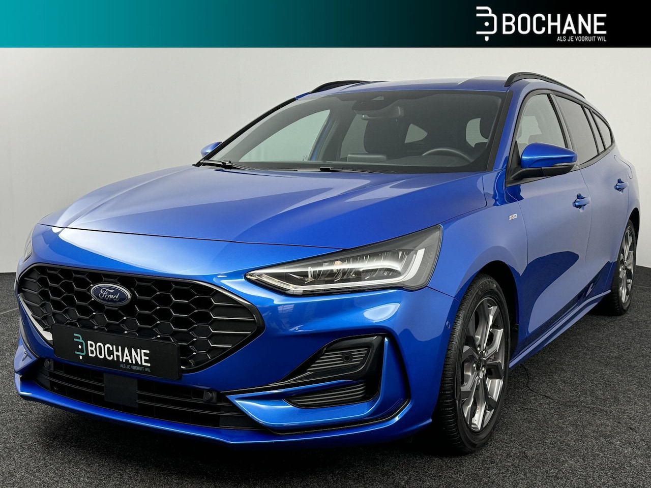 Ford Focus Wagon - 1.0 EcoBoost Hybrid ST Line | PDC V+A + Camera | Stoel- en stuurverwarming | Apple Carplay - AutoWereld.nl