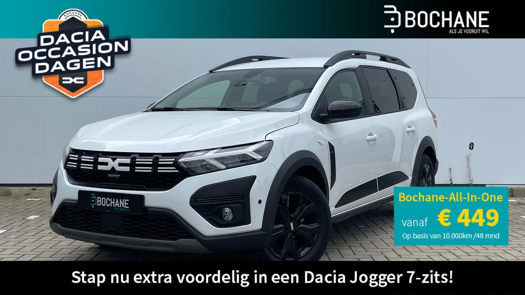 Dacia Jogger - 1.0 TCe 110 Extreme 7p. 7-Persoons / Climate Control / Navigatie / Parkeersensoren V+A+Cam - AutoWereld.nl