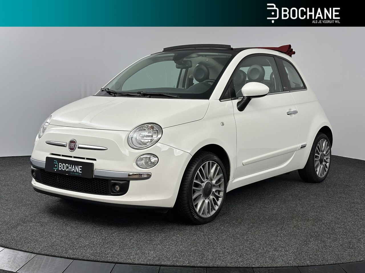 Fiat 500 C - 0.9 TwinAir Turbo Lounge | Climate control | Parkeersensoren achter | Lichtmetalen velgen - AutoWereld.nl