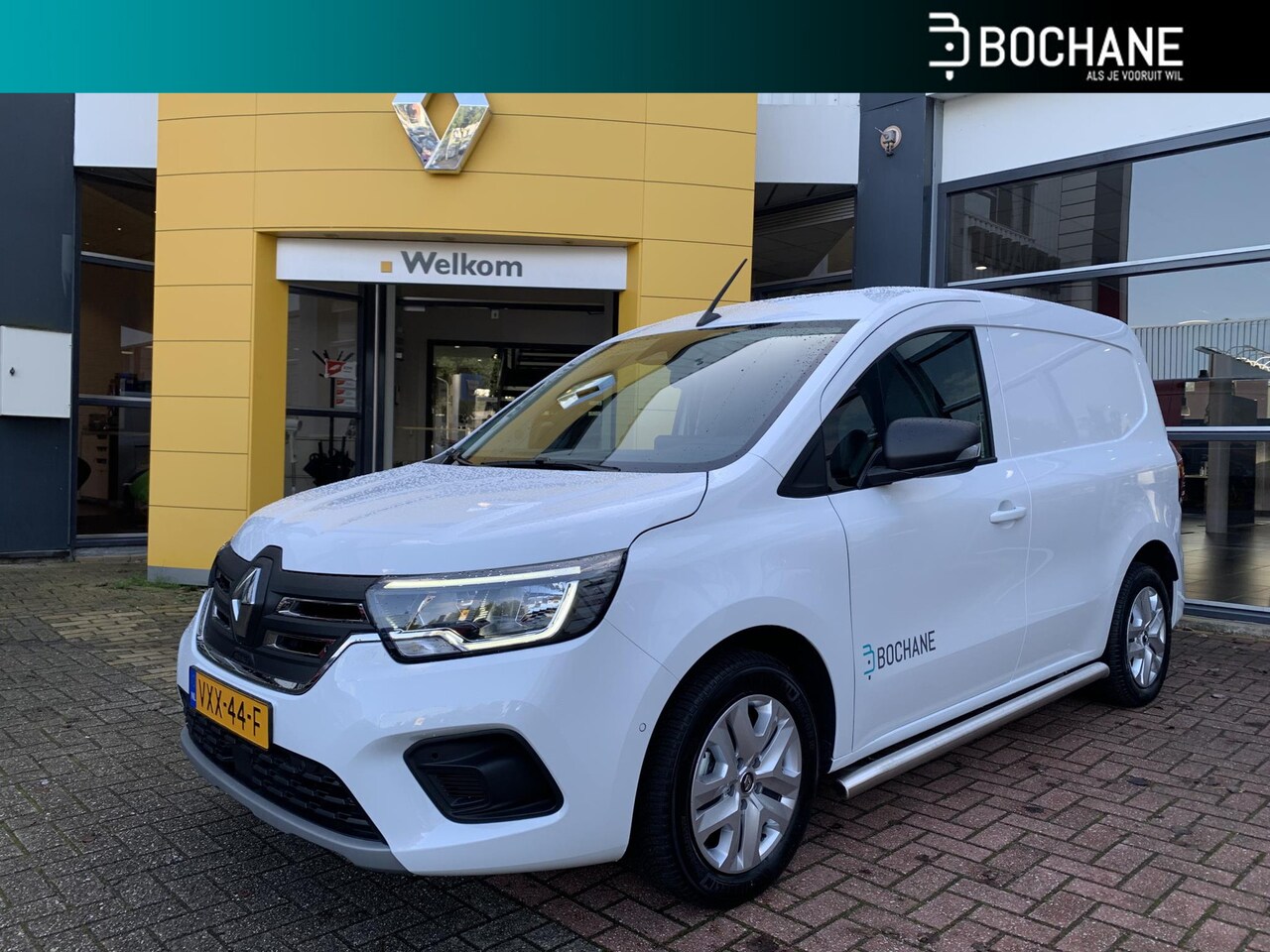 Renault Kangoo E-Tech - Extra Open Sesame 22 kW 44 kWh | Quick Charge | Navigatie | All-Season banden | Betimmerin - AutoWereld.nl