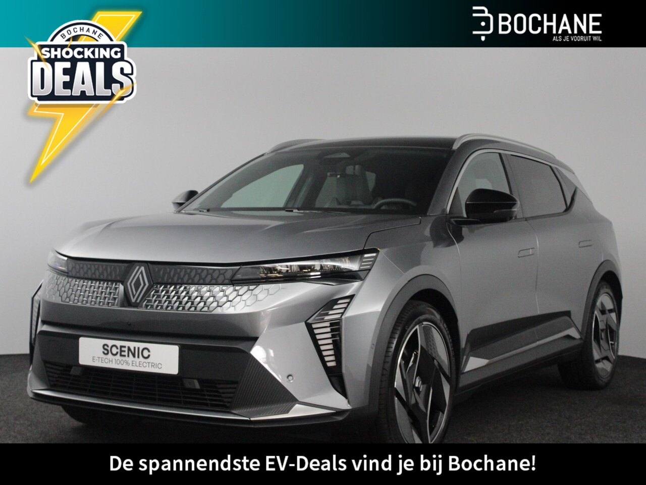 Renault Scenic E-Tech - EV87 Long Range Iconic VAN € 55.139,- NU RIJKLAAR VOOR € 49.920,-! (Solarbay & Pack Argume - AutoWereld.nl