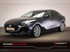 Mazda 3 - 3 2.0 e-SkyActiv-X M Hybrid 180 Luxury | LED | HEAD UP | LEDER | STUUR VERW. | ACC | DAB |