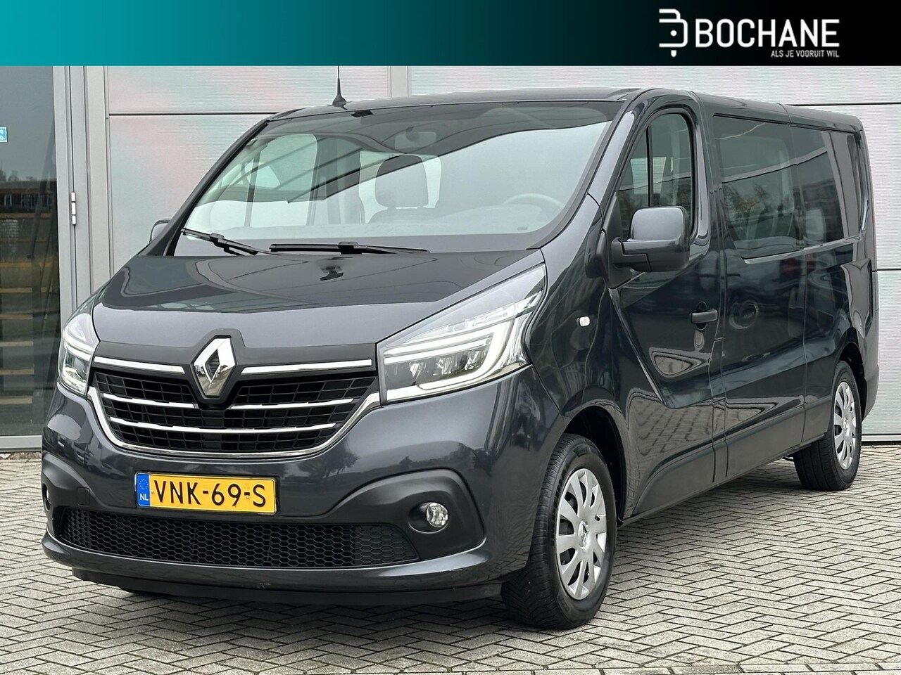 Renault Trafic - 2.0 dCi 145 T29 L2H1 DC Comfort Automaat | AIRCO | 6 PERSOONS | TREKHAAK | Dubbelcabine | - AutoWereld.nl