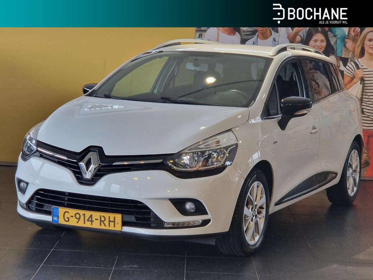 Renault Clio Estate - 0.9 TCe Limited NAVIGATIE | PARKEERSENSOREN ACHTER | LICHTMETALEN VELGEN - AutoWereld.nl