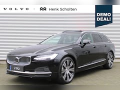 Volvo V90 - T6 Recharge AWD AUT8 350PK Plus Bright, Luchtvering, Nappa Lederen Bekleding Met Stoelvent