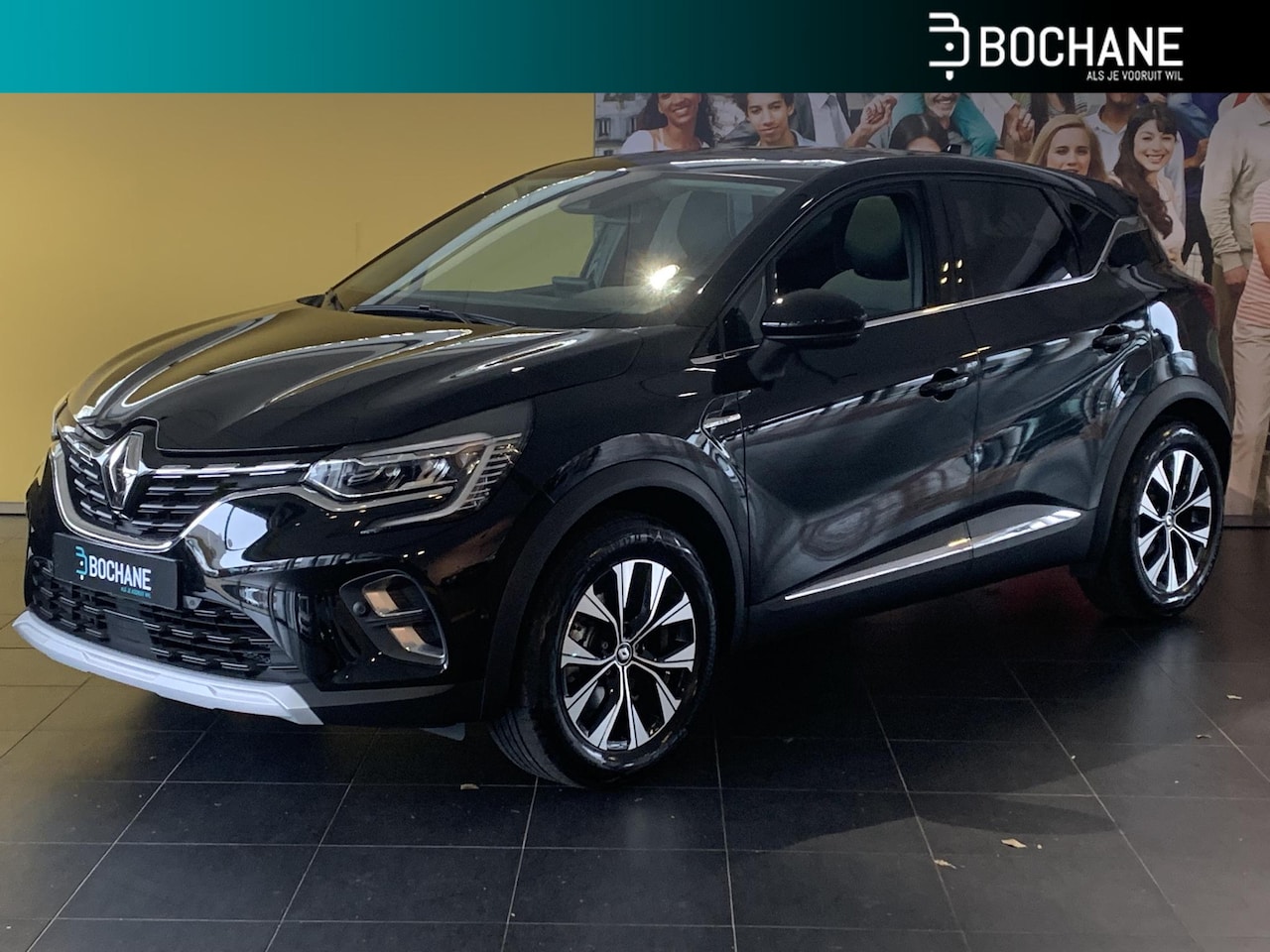 Renault Captur - 1.6 E-Tech Hybrid 145 EDC Techno AUTOMAAT | TREKHAAK | ELEKTR SCHUIF/KANTELDANK | RONDOM Z - AutoWereld.nl