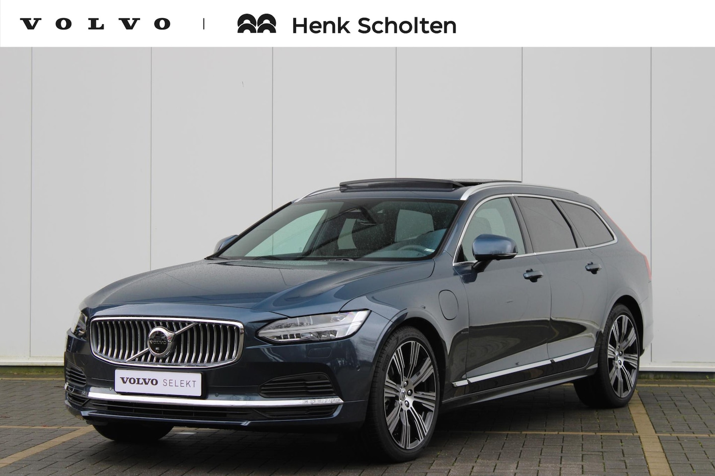 Volvo V90 - T6 AUT8 350PK Recharge AWD Plus Bright, Adaptieve Cruise Control met Pilot Assist, Luchtve - AutoWereld.nl