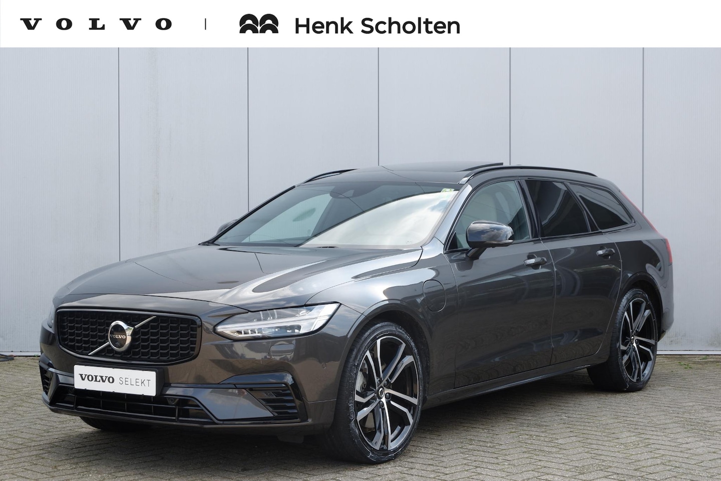 Volvo V90 - T8 AWD AUT8 404PK R-Design, **Full option** Polestar Optimised, Nappa Lederen sportstoelen - AutoWereld.nl