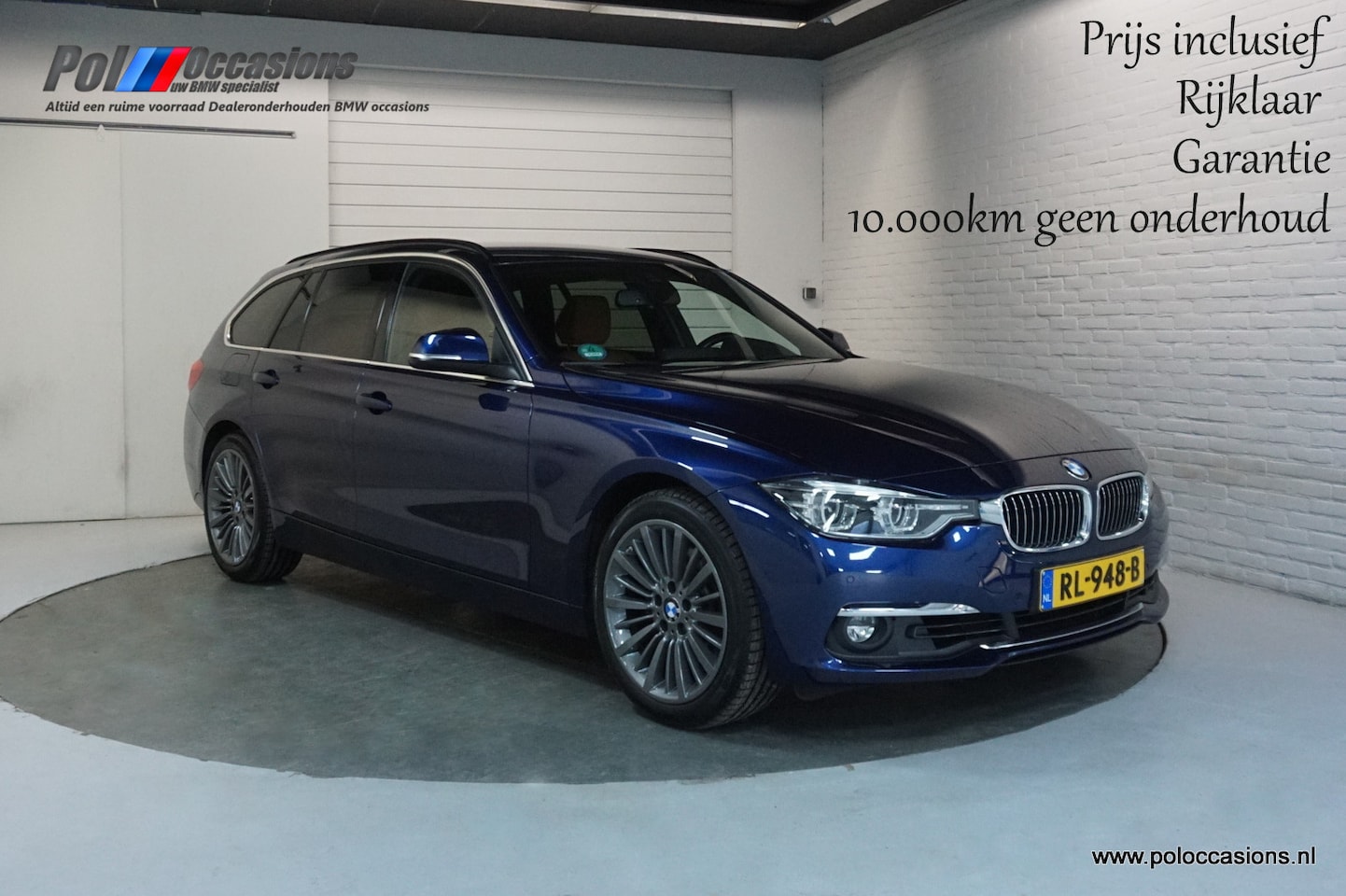 BMW 3-serie Touring - 330i Luxery Automaat | Leder | Dealeronderhouden | NWE APK - AutoWereld.nl