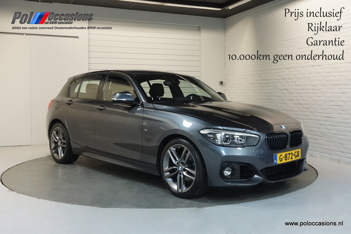 BMW 1-serie - 118i M-Pakket | Automaat | Leder | Sport | Navig - AutoWereld.nl