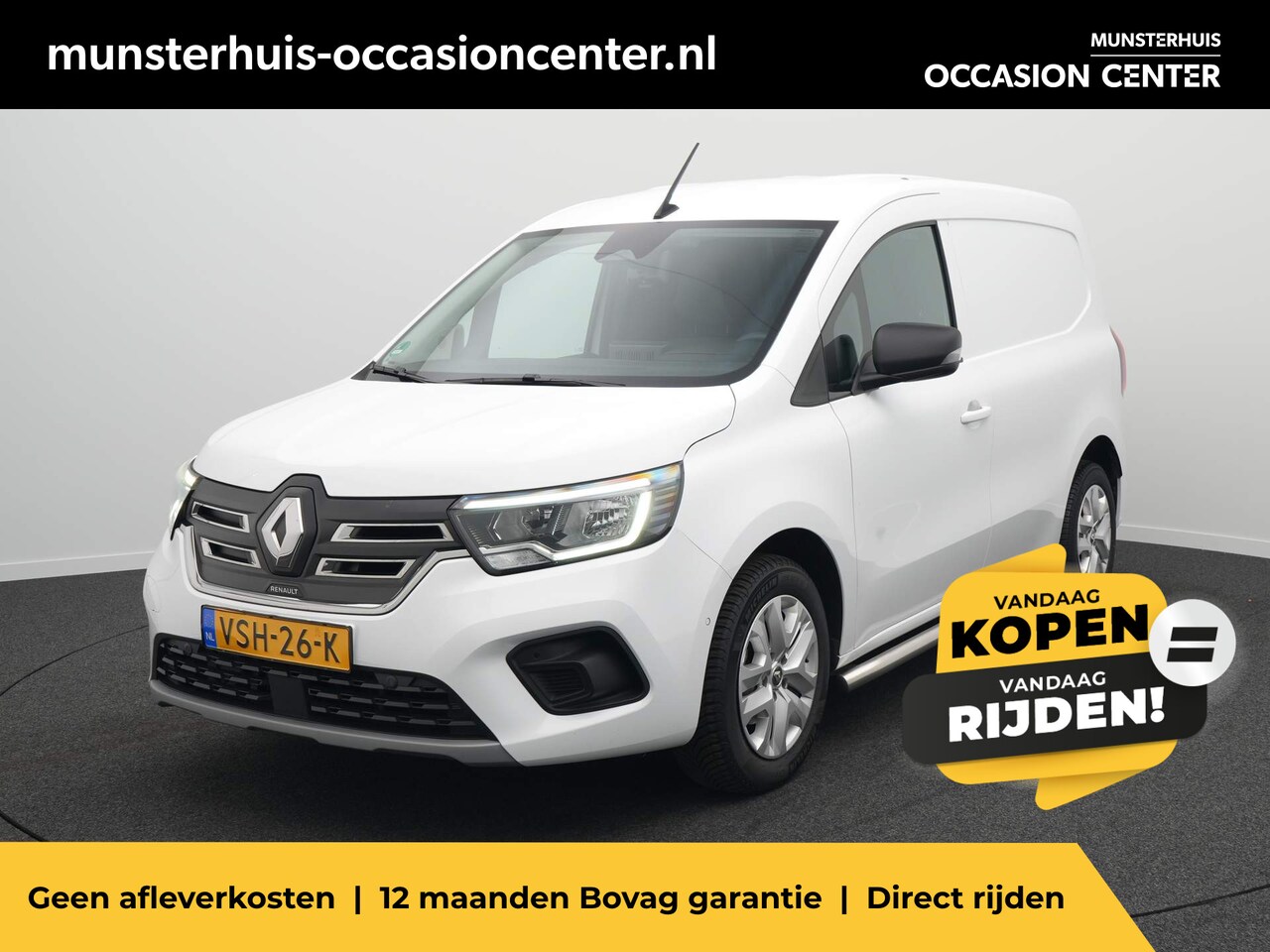 Renault Kangoo E-Tech - Extra 22 kW 44 kWh - Trekhaak - Sidebars - AutoWereld.nl