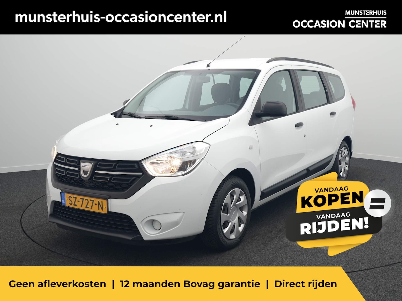 Dacia Lodgy - TCe 115 Ambiance 7p. - All seasonbanden - 7-persoons - AutoWereld.nl