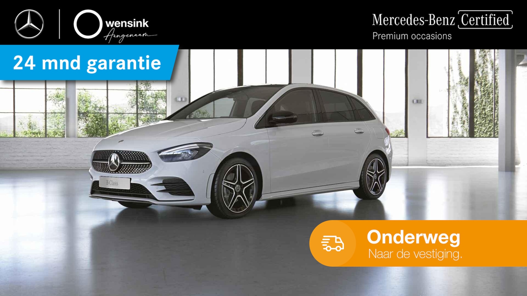 Mercedes-Benz B-klasse - 200 Business Solution AMG | Night | Panoramadak | Apple Carplay | Achteruitrijcamera | - AutoWereld.nl