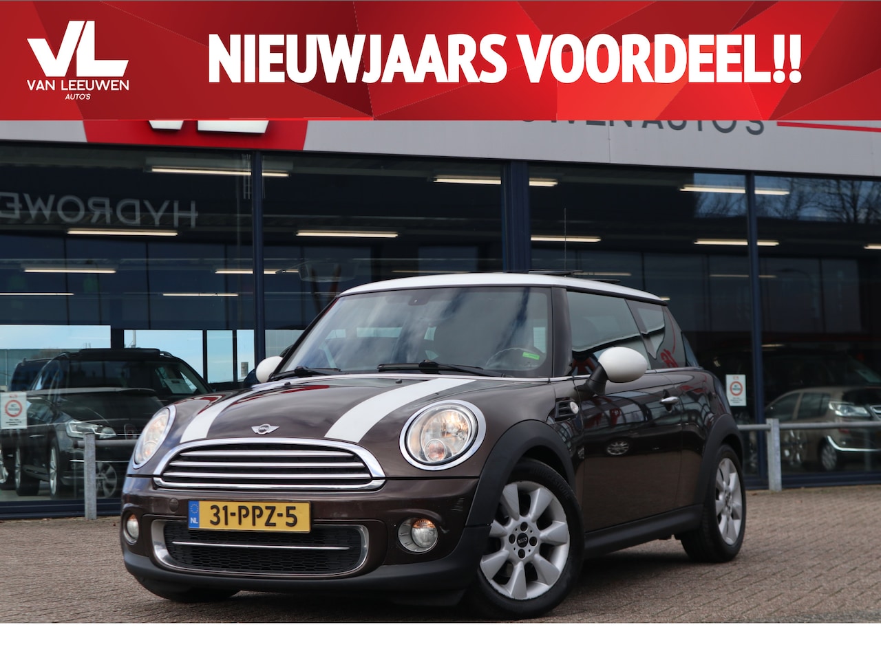 MINI Cooper - Mini 1.6 Chili | Climate Control | Radio CD | Navigatie | APK 09-11-2024 - AutoWereld.nl