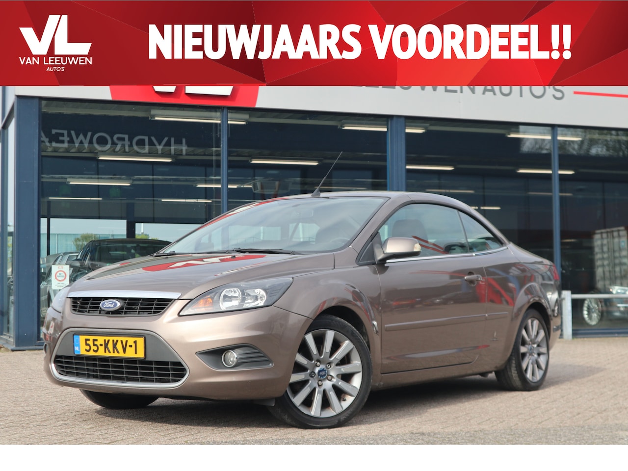 Ford Focus Coupé-Cabriolet - 2.0 Trend | Nieuwe APK | Radio CD | Climate Control | Stoel verwarming | - AutoWereld.nl