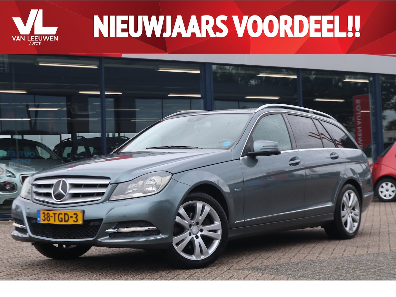 Mercedes-Benz C-klasse Estate - 200 Business Class Avantgarde | Nieuwe APK | Automaat | Navigatie | Trekhaak - AutoWereld.nl