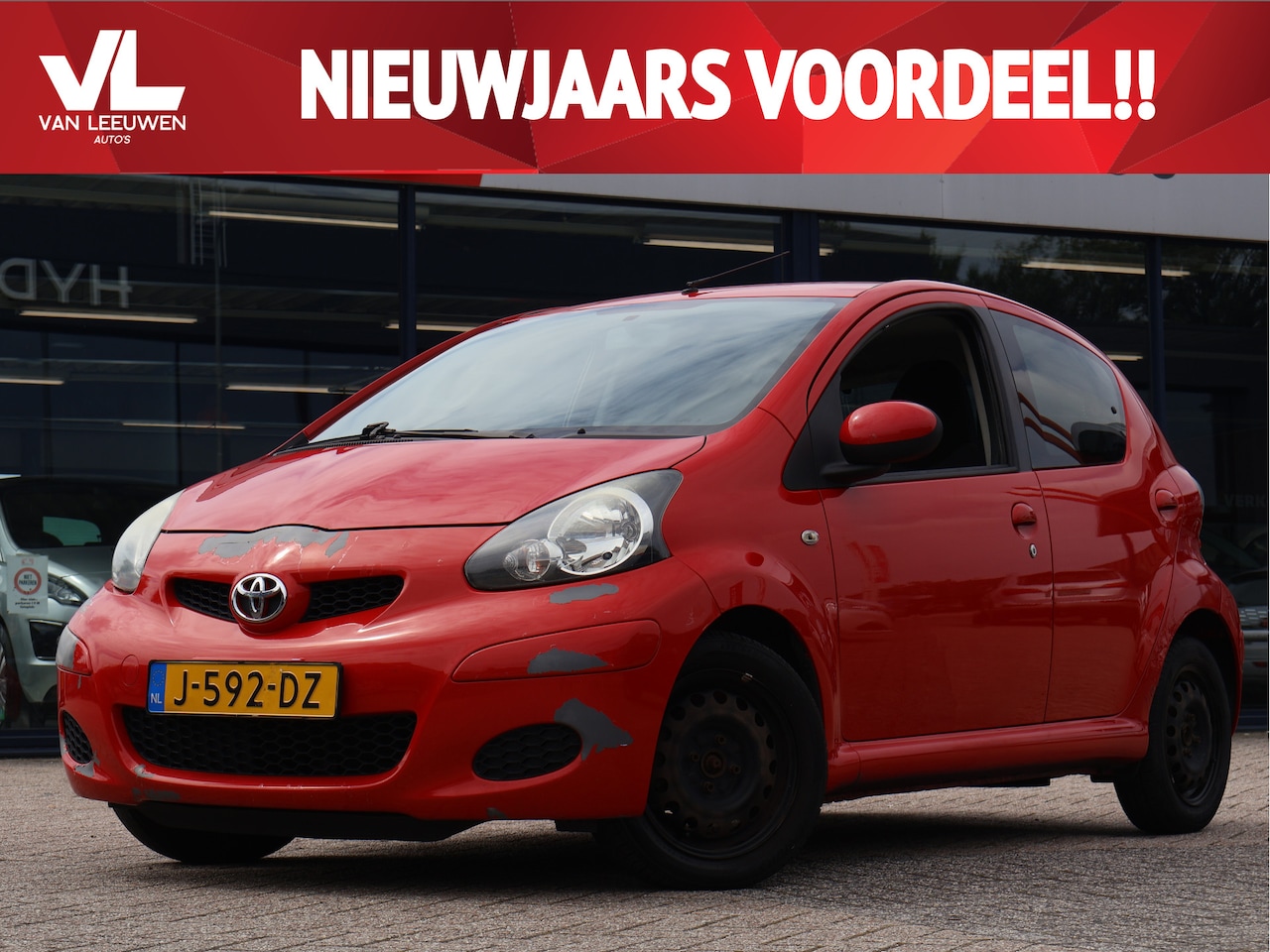 Toyota Aygo - 1.0-12V Access | 5-Deurs | APK 30-08-2025 | Airco | Zuinig Rijden - AutoWereld.nl