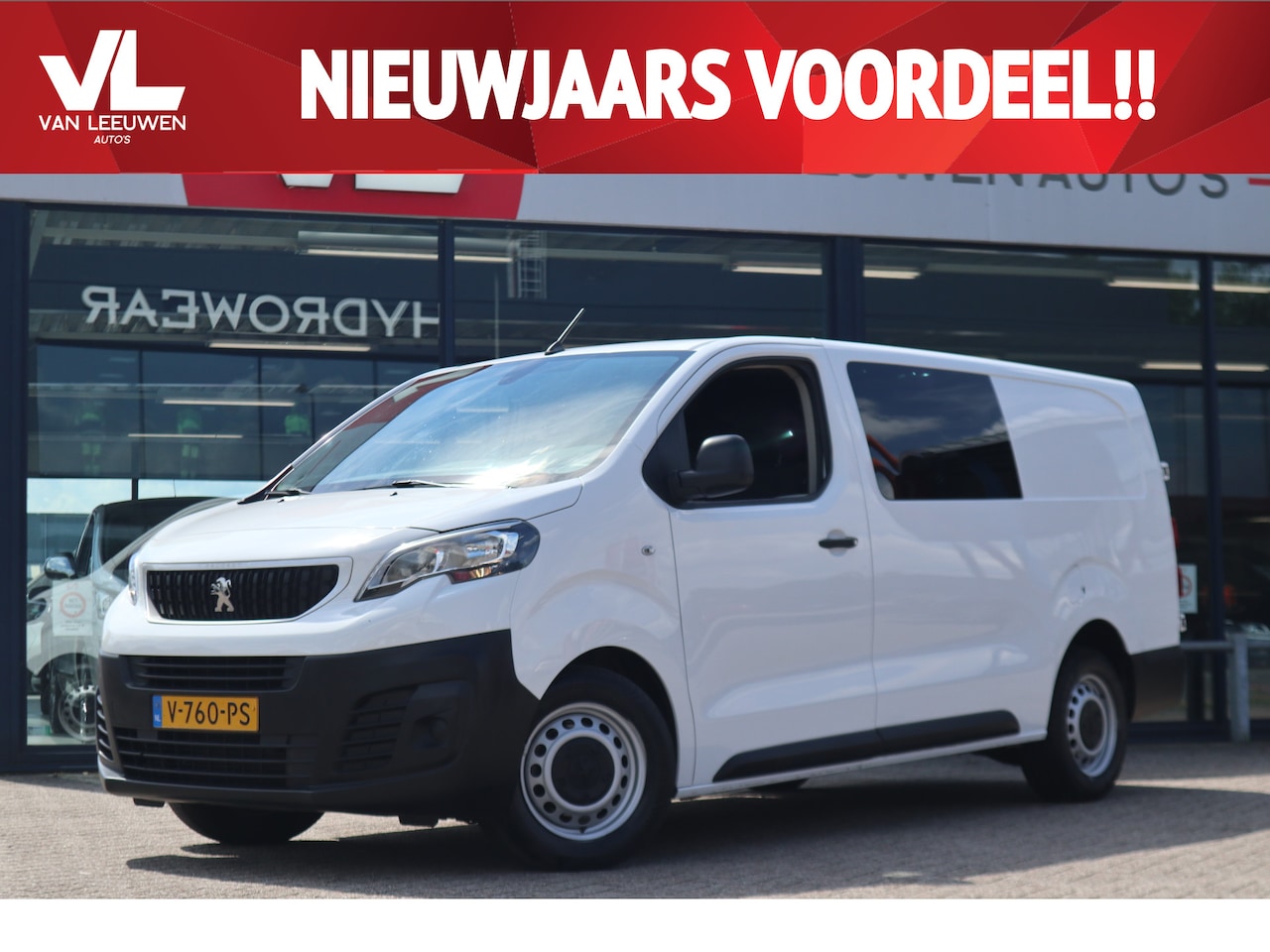 Peugeot Expert - 231L 2.0 BlueHDI 120 DC Pro | APK 30-08-2025 | Dubbele Cabine | Cruise | Airco | - AutoWereld.nl