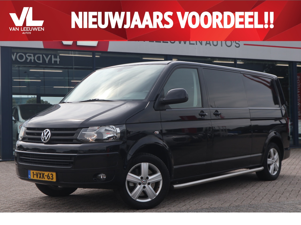 Volkswagen Transporter - 2.0 TDI L2H1 DC Comfortline | Automaat | Navi | Cruise - AutoWereld.nl