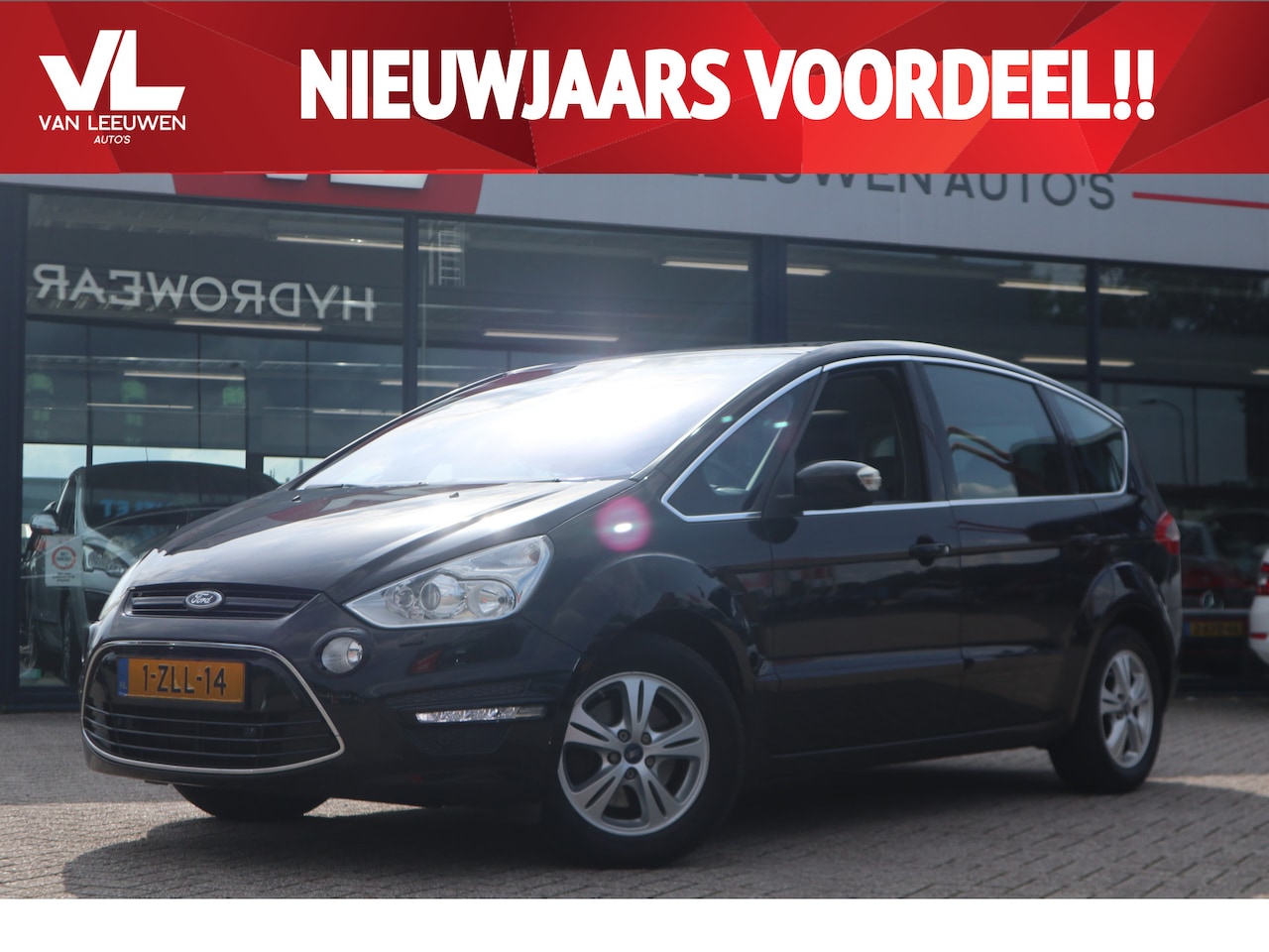 Ford S-Max - 1.6 EcoBoost Platinum | Nieuwe APK | Trekhaak | Pano | Navigatie | - AutoWereld.nl