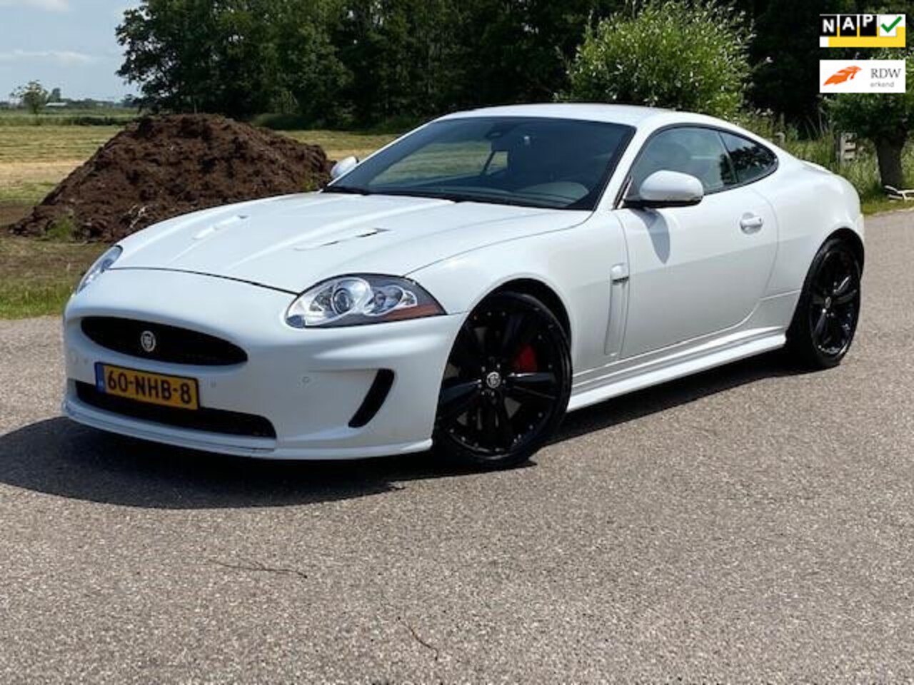 Jaguar XKR - 5.0 V8 S/C Coupé Performance Edition 510PK VOL-OPTIE NL-AUTO NAP VAN A TOT Z ONDERHOUDEN - AutoWereld.nl