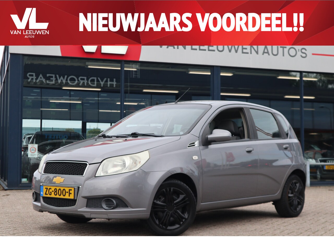 Chevrolet Aveo - 1.2 16V L | Airco | Radio CD | APK 16-05-2025 | - AutoWereld.nl